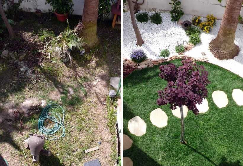 Jardineiro para construção, manutenção, limpeza de jardim, jardinagem