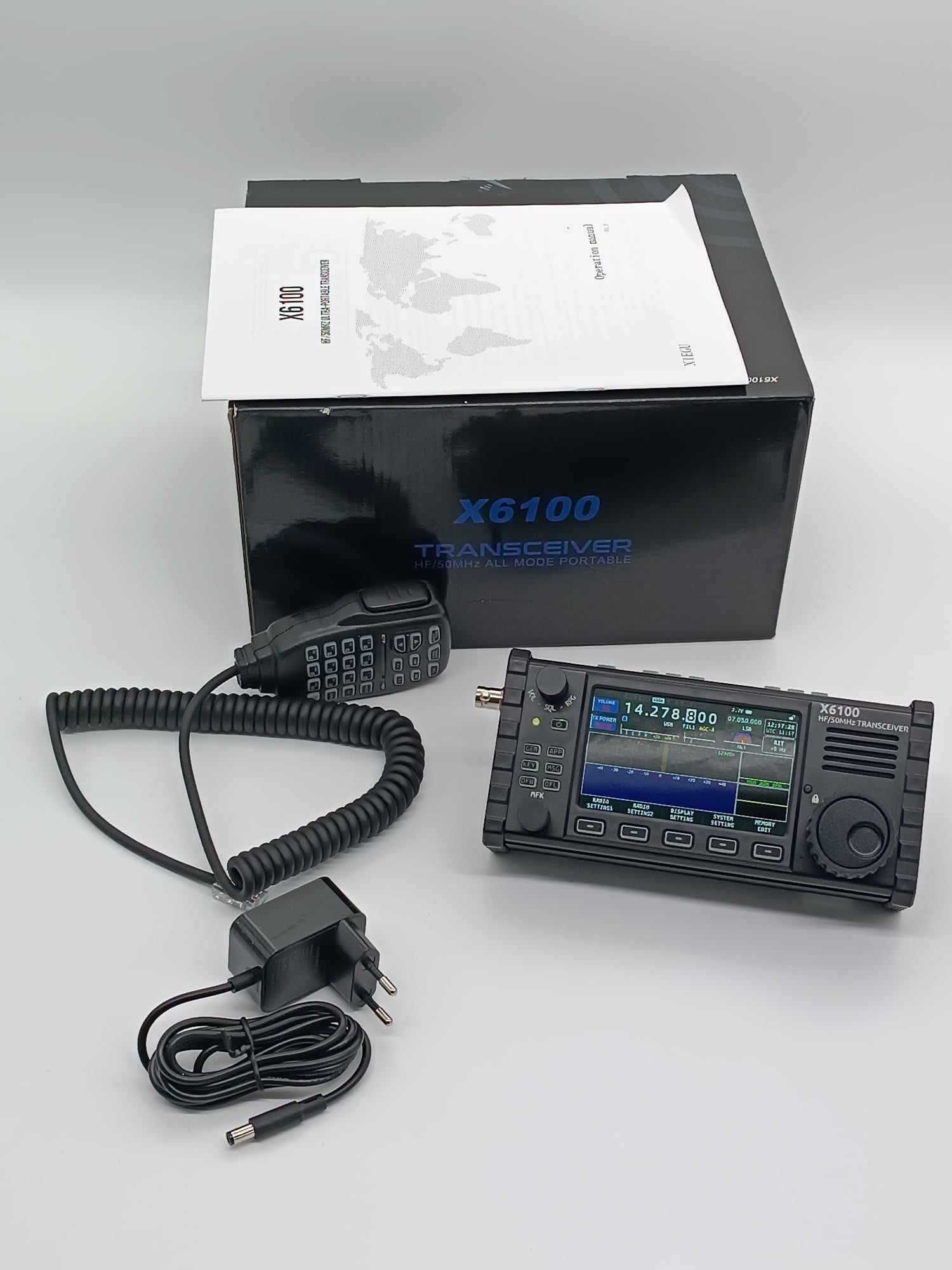 Radiotelefon amatorski XIEGU X6100 transceiver