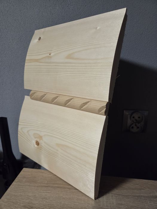 Deska elewacyjna imitacja bala 190x28 półbal płaza faza Producent!