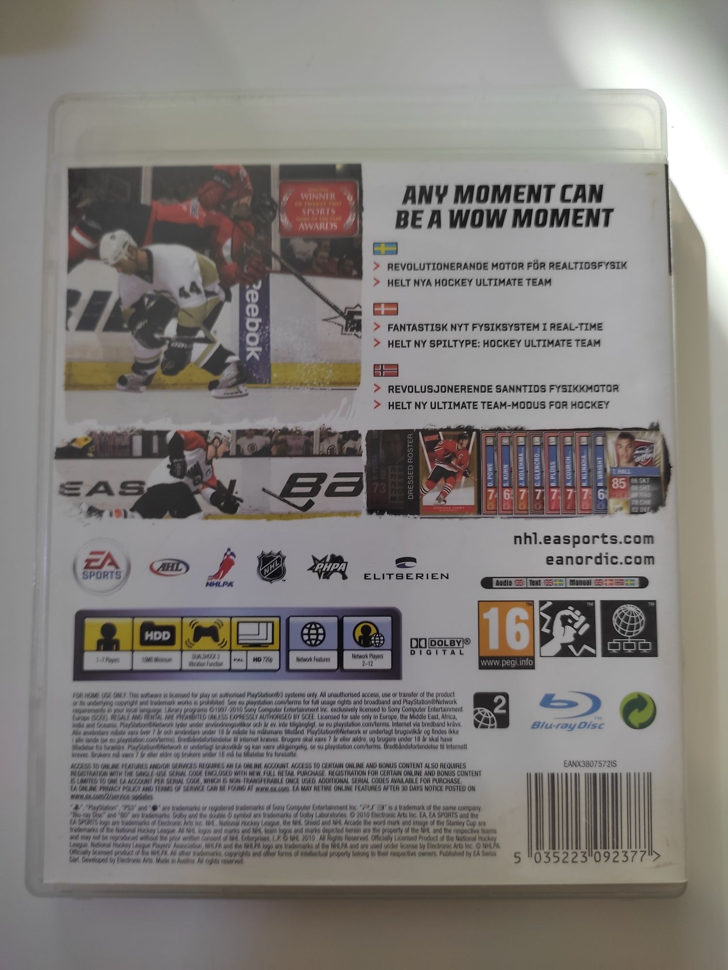 EA sports NHL 11 PS3 PlayStation3
