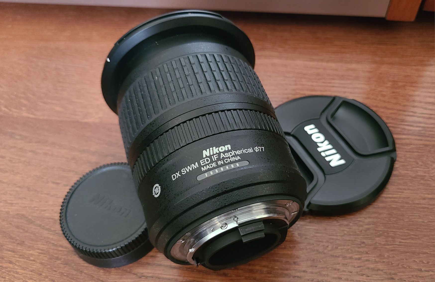 Объектив Nikon DX AF-S Nikkor 10-24mm 1:3.5-4.5G ED SWM IF Aspherical