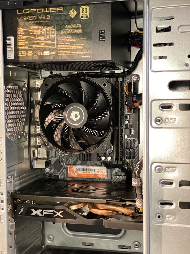 Ігровий Комп'ютер Игровой компьютер i5|16GB ОЗУ|RX 480 4GB|SSD