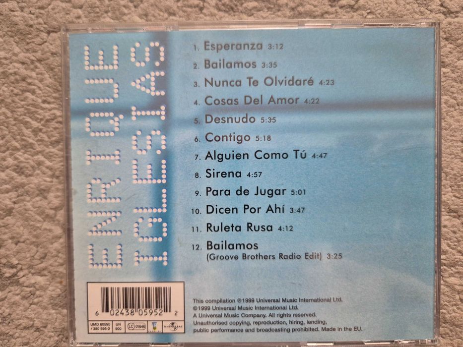 CD Robbie Williams , Enrique Iglesias , Ricky Martin , La Toya Jackson