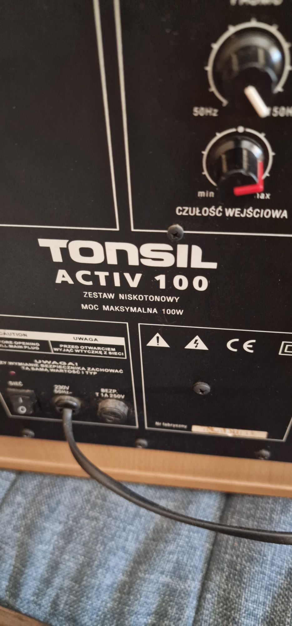 Subwoofer aktywny tonsil activ 100