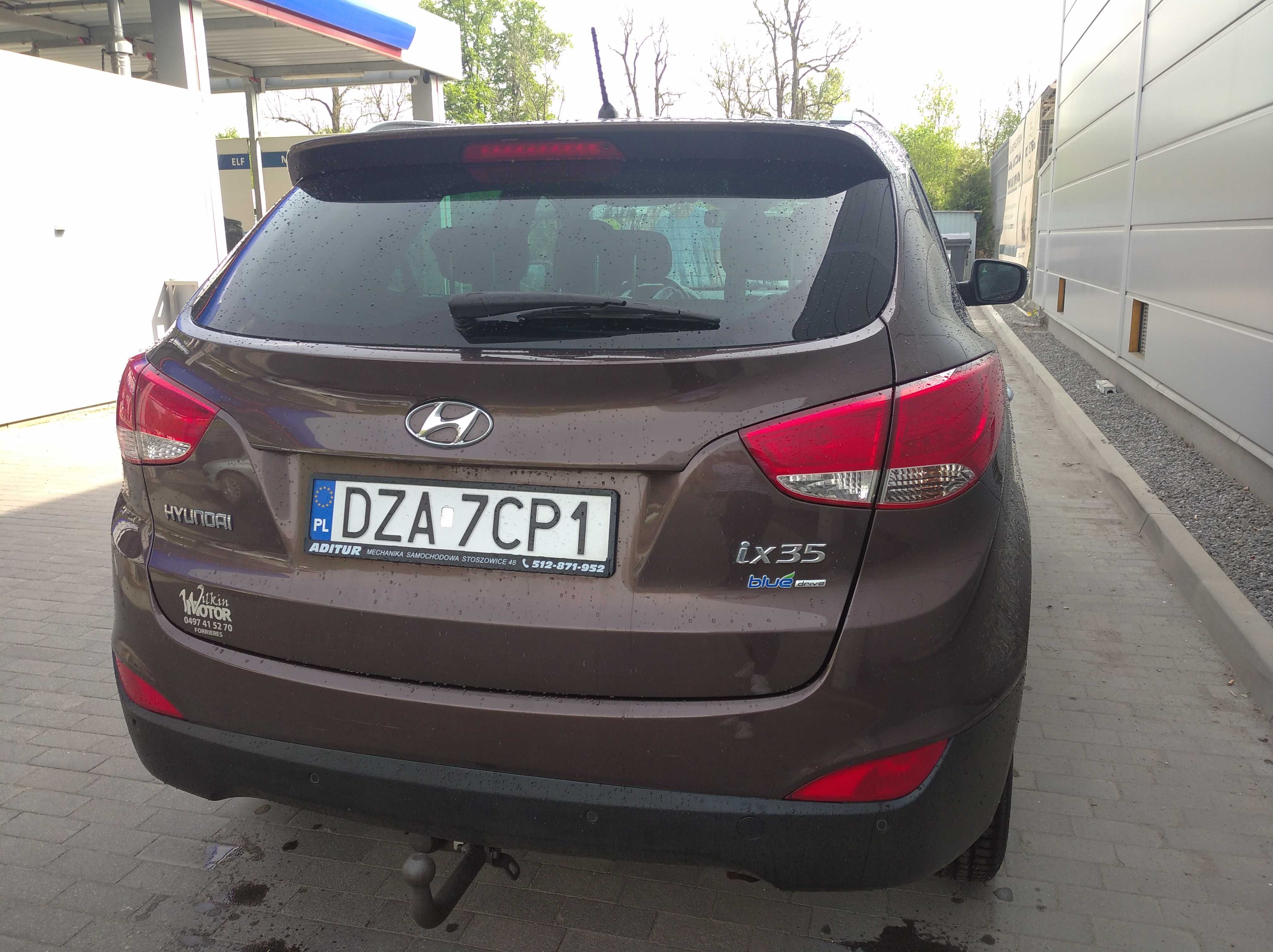 Hyundai IX 35- skóra, hak