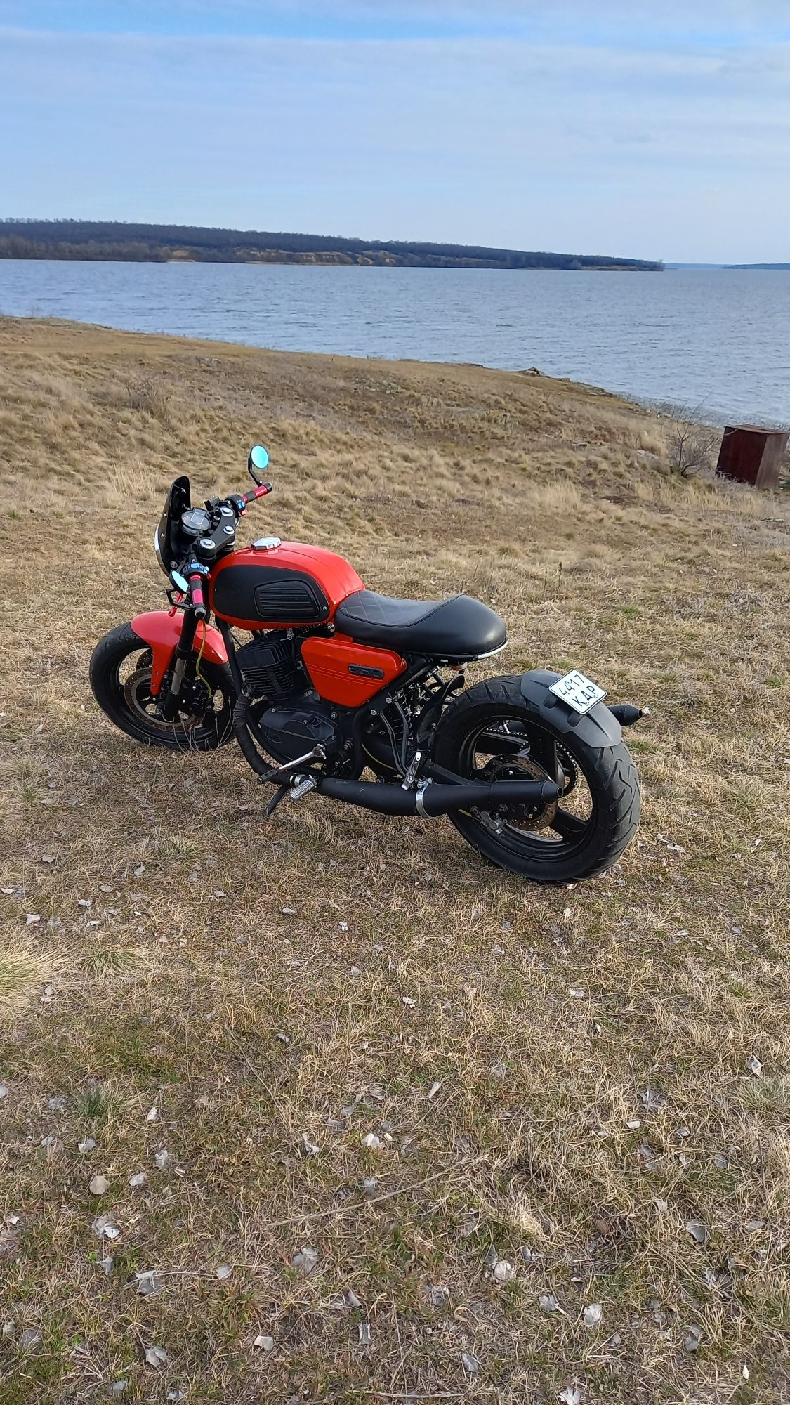 Ява 638 кастом Café racer