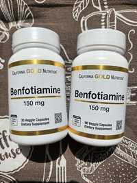 California Gold бенфотіамін benfotiamine бенфотиамин 150 мг 30 90 шт