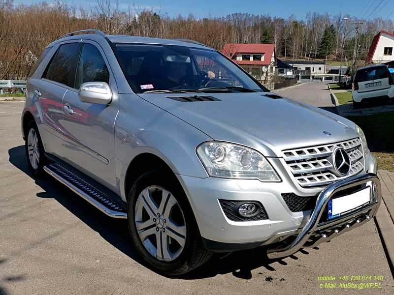 Mercedes ML Podesty Stopnie Orurowanie