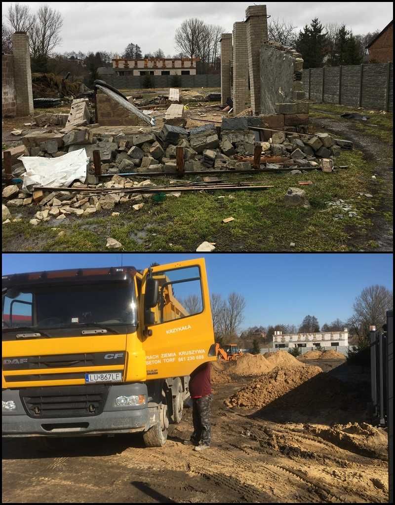 Wywóz Utylizacja Odbiór Śmieci Gruzu Ziemi Mebli Odpadów Wyburzenia