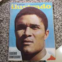 Revista sobre Eusébio 1970 o século ilustrado