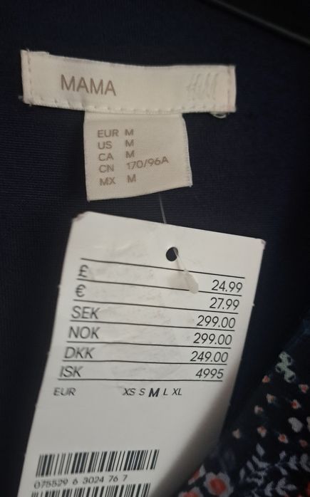 Bluzka ciążowa H&M M