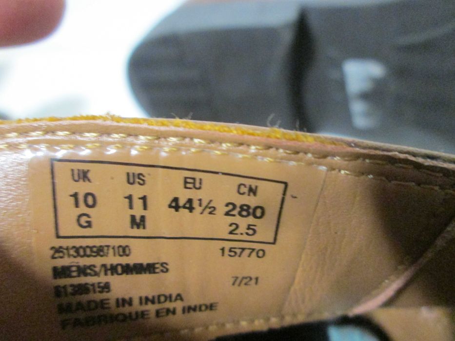 Туфли  Мокасины мужские Clarks 44 размер