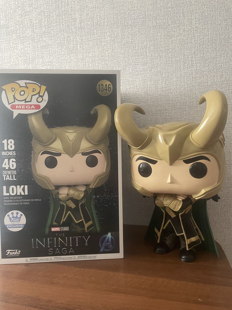 Funko pop Loki marvel 46 cm / Фанко Поп Локі висота :46 см Марвел