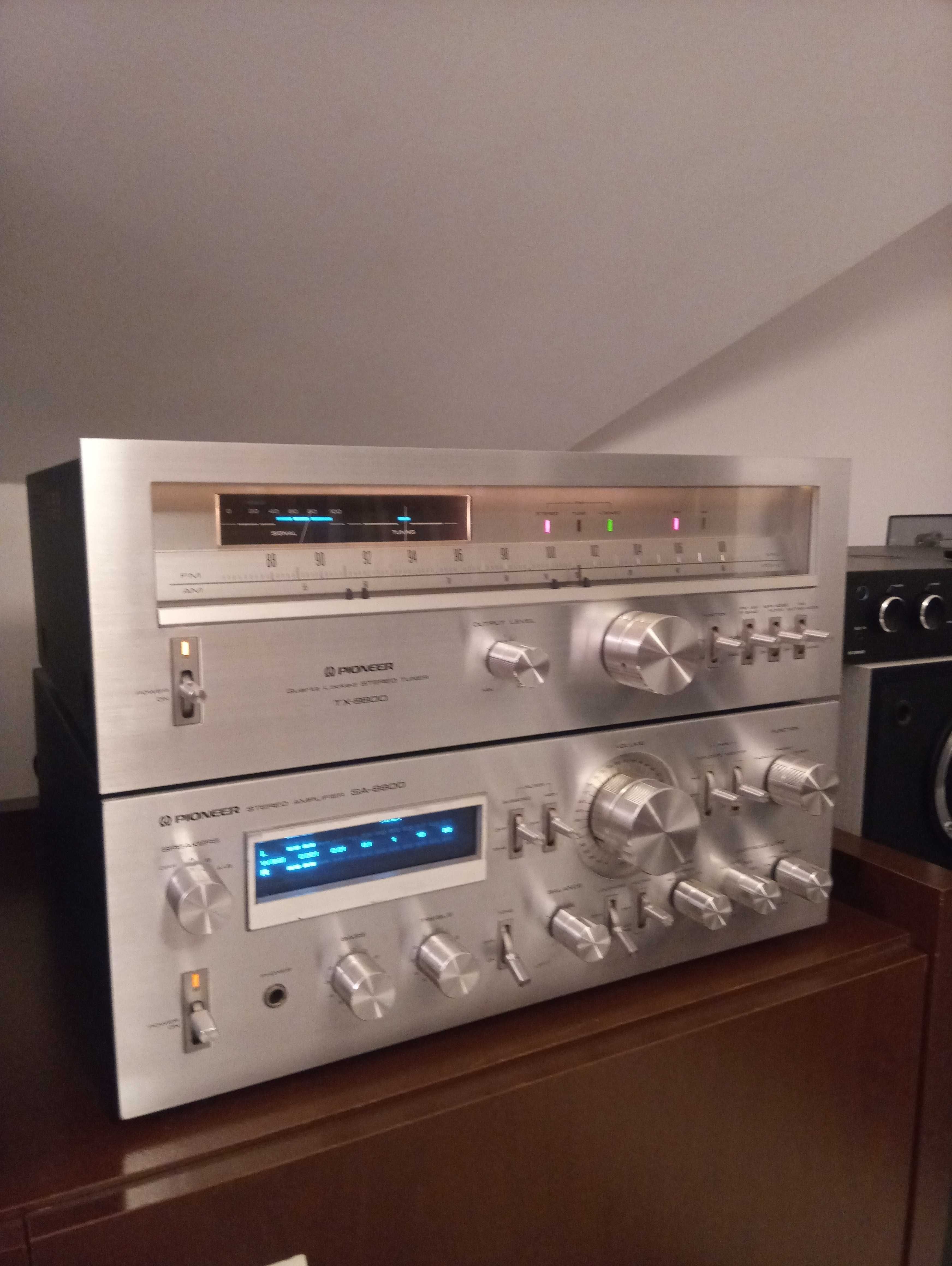 Sprzedam wzmacniacz Pioneer SA-8800  i tuner Pioneer TX-9800