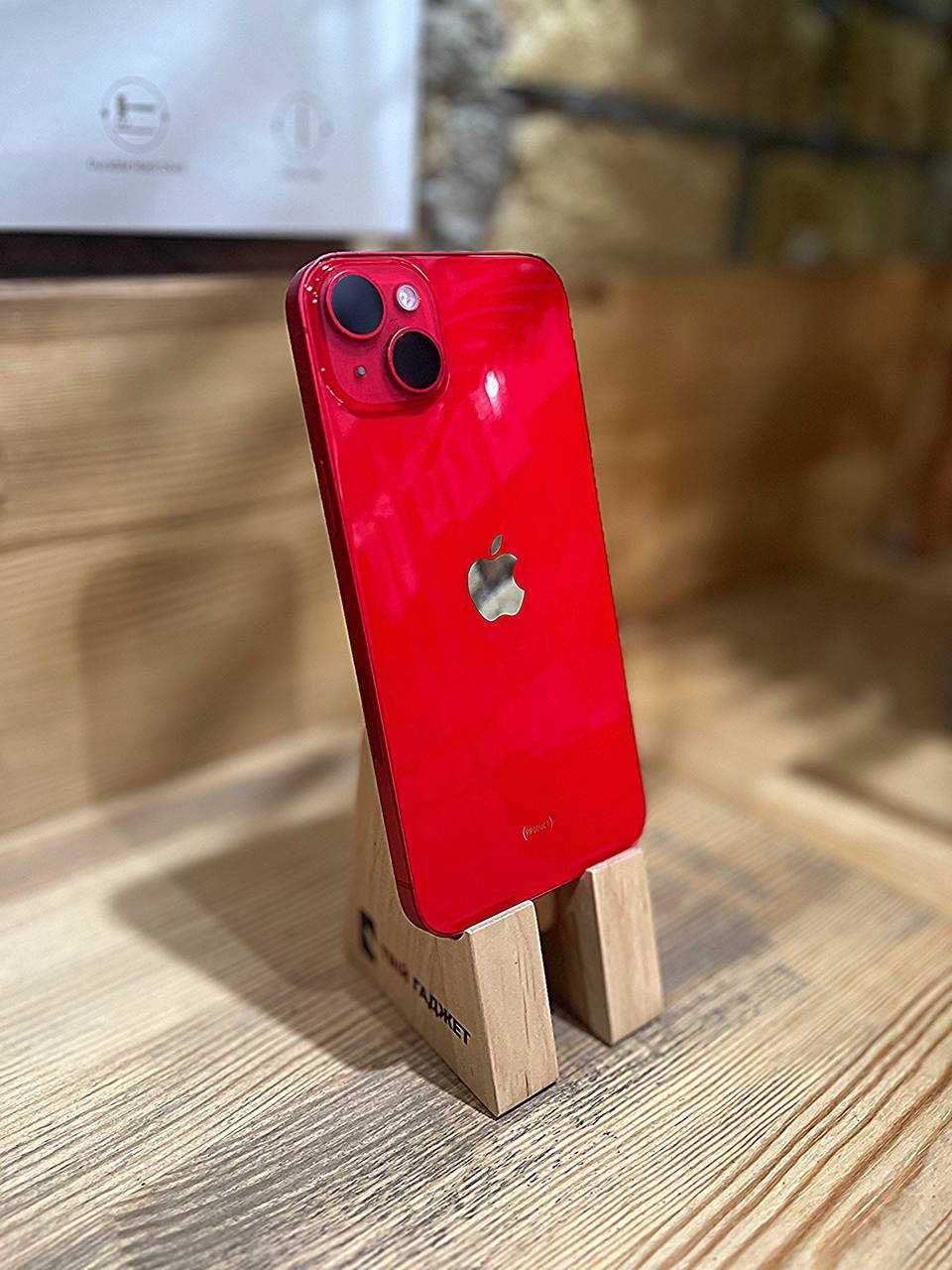 iPhone 14 Plus 128GB Red 100% / гарантия / айфон / cмартфон / идеал