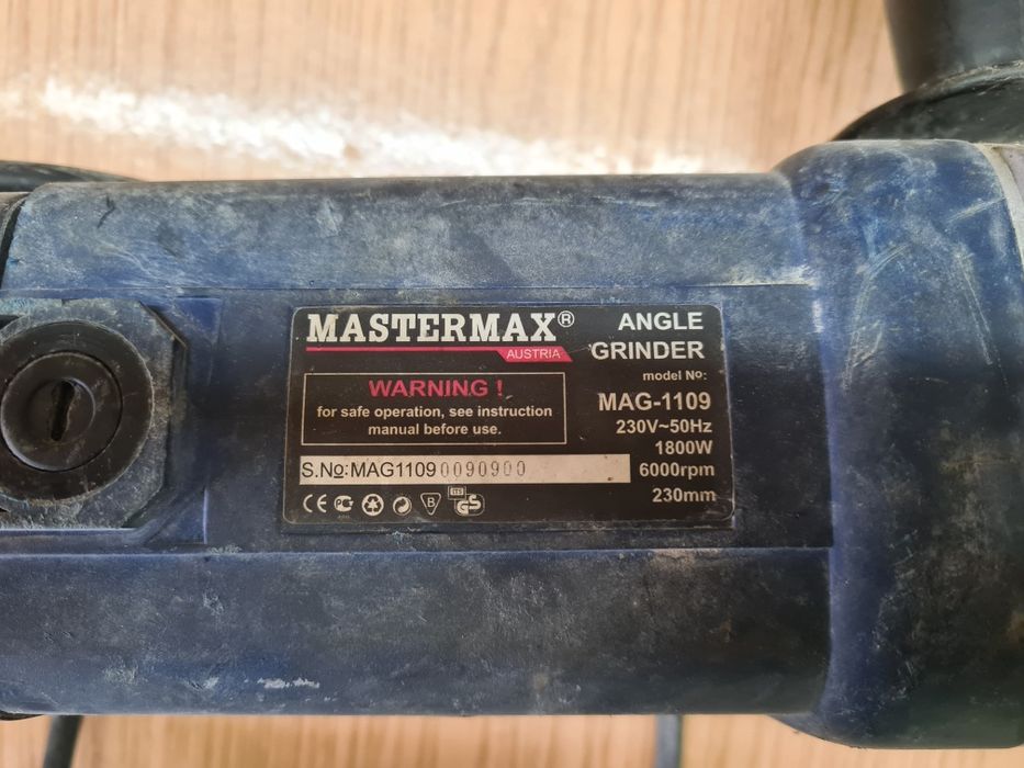 Szlifierka Mastermax MAG 1109