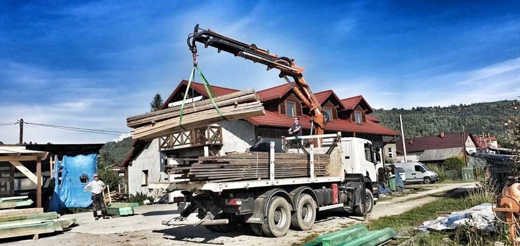Scania P380 HDS Atlas Terex Wywrotka