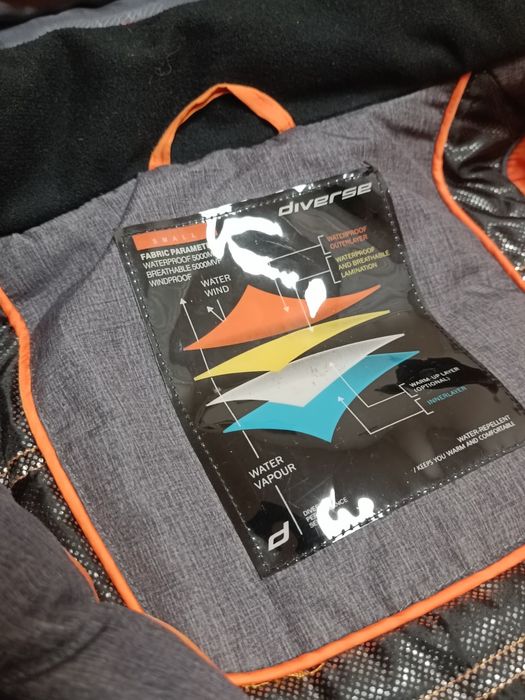 Kurtka zimowa męska Diverse narciarska rozmiar S