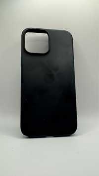 Silikonowe Etui dla iPhone 12 Pro Max w  Kolorze Czarnym
