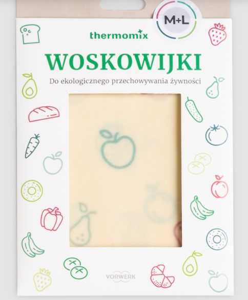 WOSKOWIJKI z logo  Thermomix TM6 papier śniadaniowy