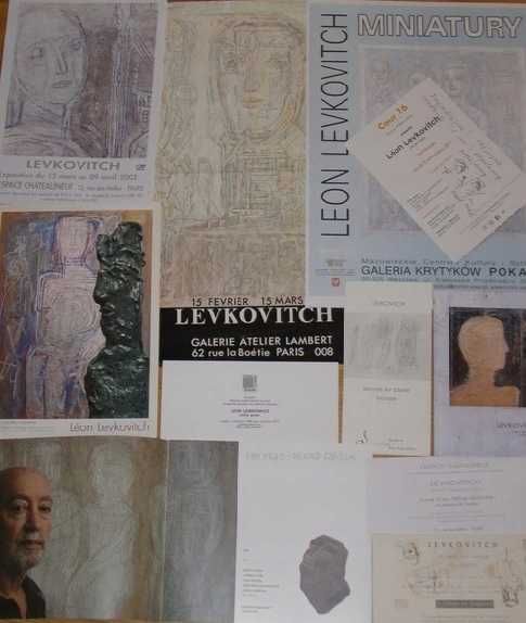 Leon Levkovitch TRZY PIERWSZE LEPSZE Paryż 1975 r.