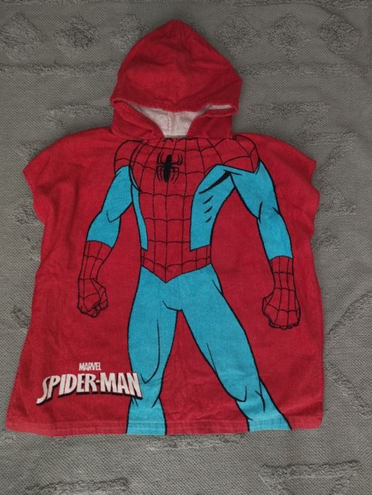Ręcznik kąpielowy z kapturem Spiderman