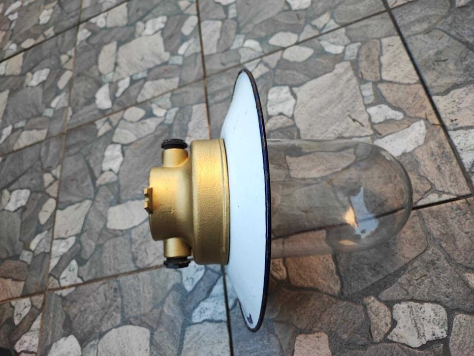 Przedwojenny kinkiet,lampa przed dom,art deco