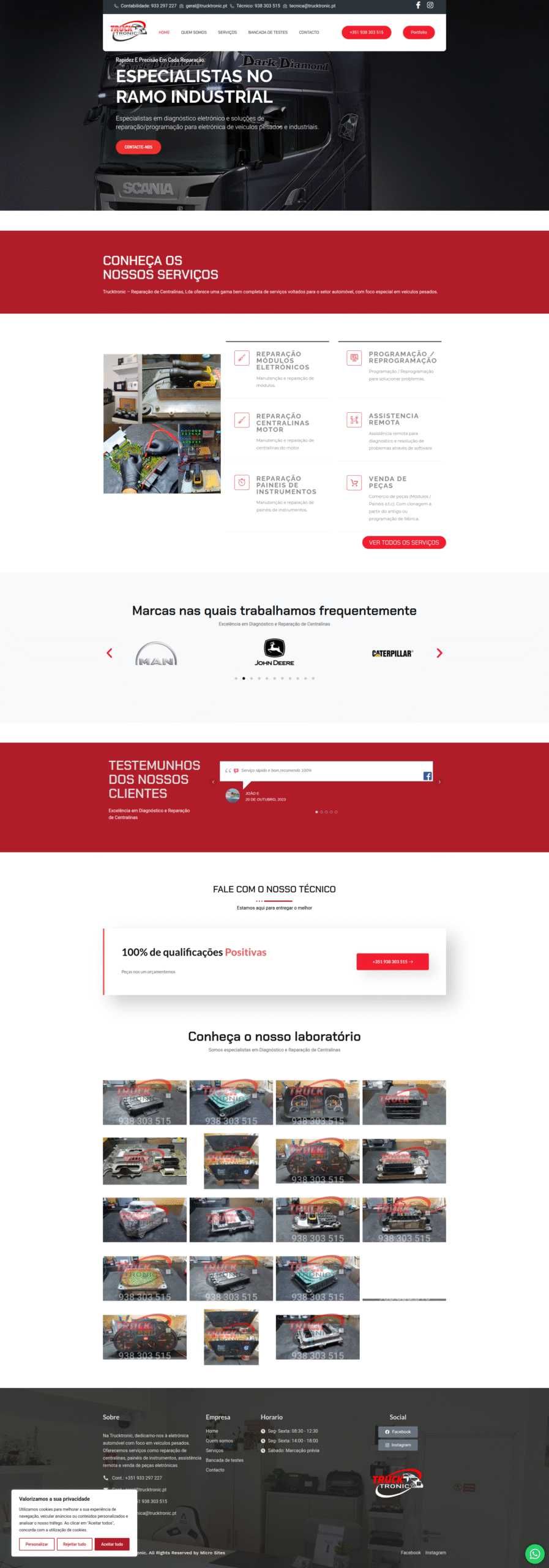 Sistemas web, conteúdo digital, web design, gestão de redes sociais