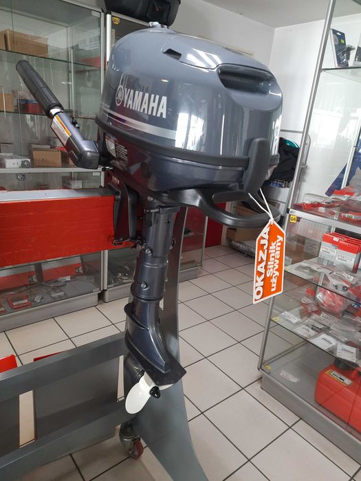 Silnik zaburtowy Yamaha F4BMHS TYLKO 14 godz gwarancja