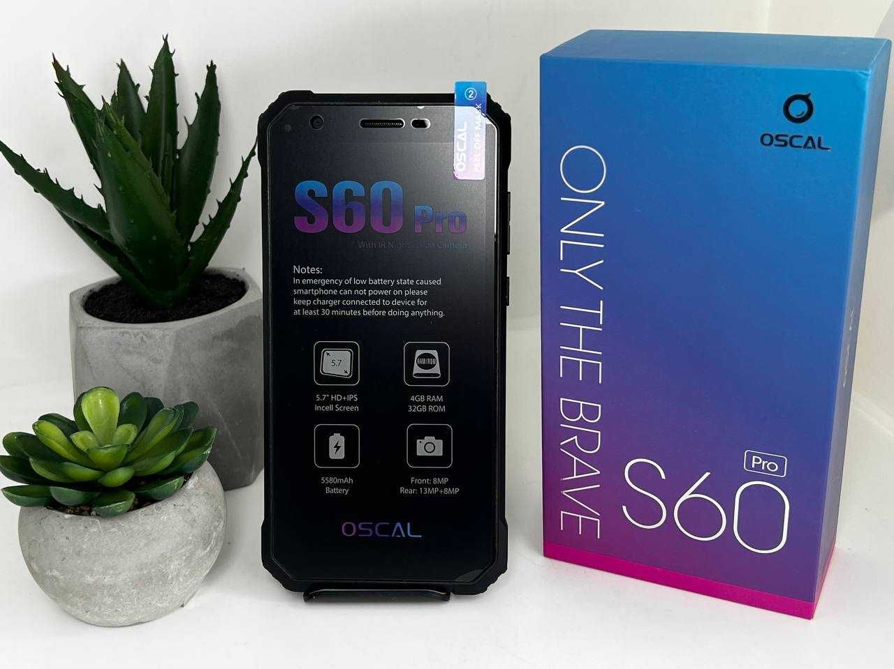 Телефон Oscal S60 Pro 4/32GB з камерою нічного бачення Купити Смартфон