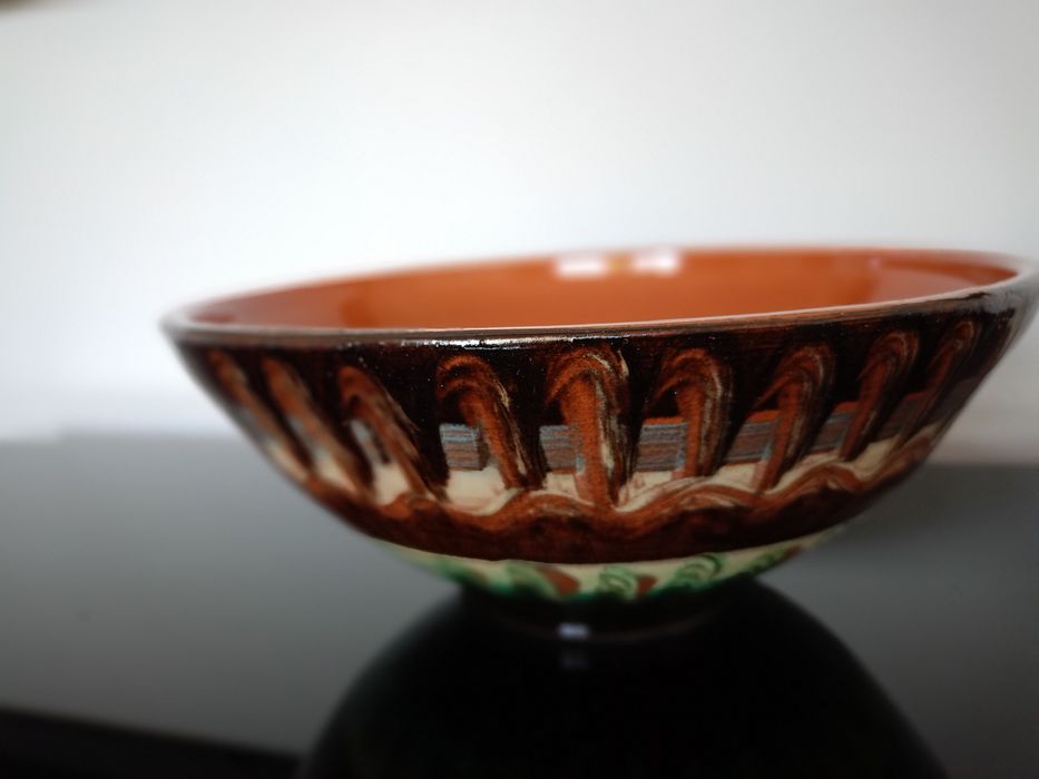 Miski ceramiczne, rękodzieło, zestaw 4 misek