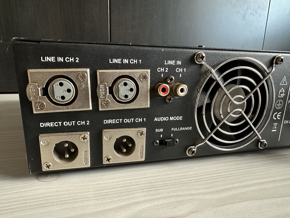 Końcówka Mocy Mc Crypt PA 12000 mk2 2x800w