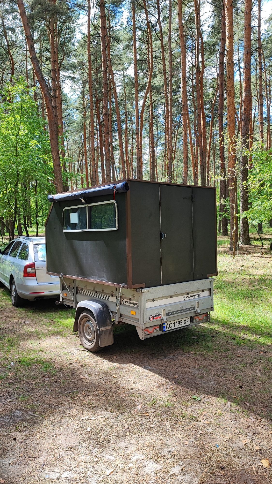 Будиночок на причіп автодім