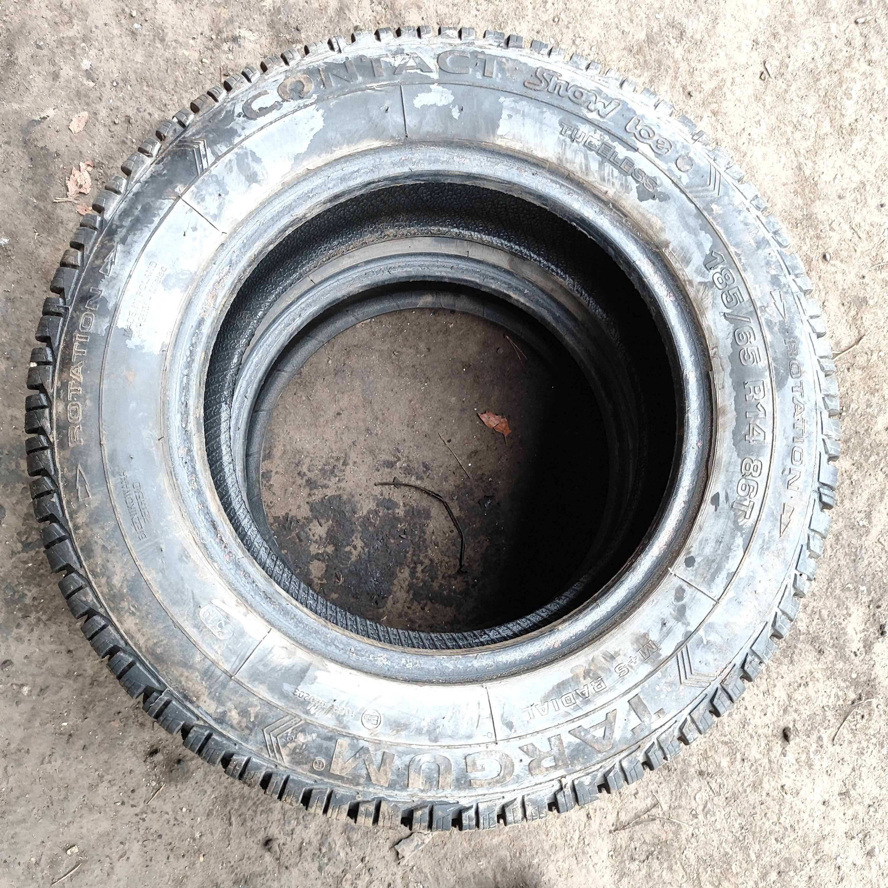 Opony zimowe Targum Contact 185/65r14 2019 r bieżnikowane 2 szt