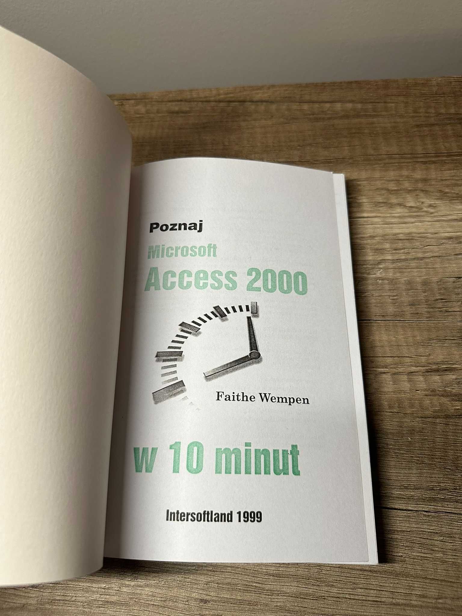 Poznaj Microsoft Access 2000, krótkie lekcje 1 10 minut