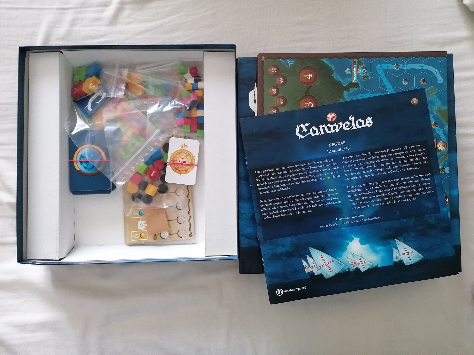 Jogo de tabuleiro - Caravelas