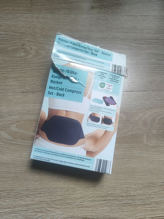 Kompres grzejący/chłodzący wielokrotnego użytku