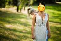 Suknia ślubna błyszcząca