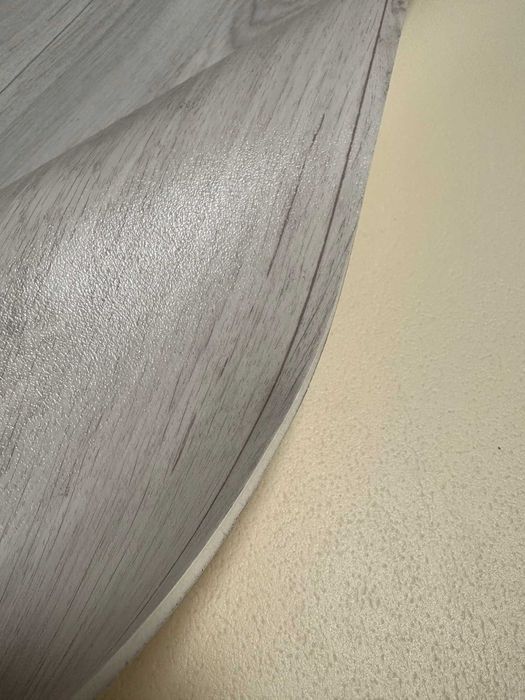 Wykładzina PCV Deska Bielona Bardzo Gruba Panel Szaro Biała