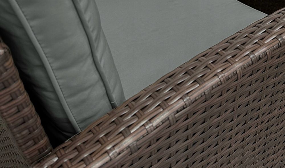 Zestaw mebli technorattan kolory sofa fotele stół
