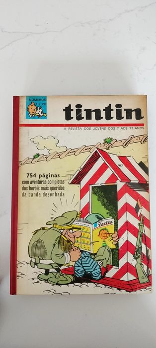 Tintin revista - varios volumes encadernados capa dura orig Bertrand