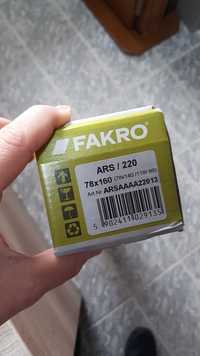 Roleta Fakro ARS czarna 220 78x118/140/160