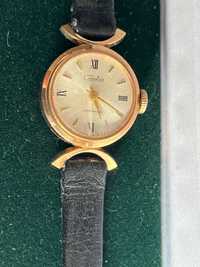 Złoty damski zegarek Slava  próba 0.583