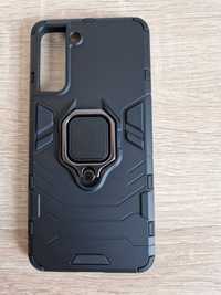 Etui Ring Armor Case do Samsung Galaxy S21 Czarny