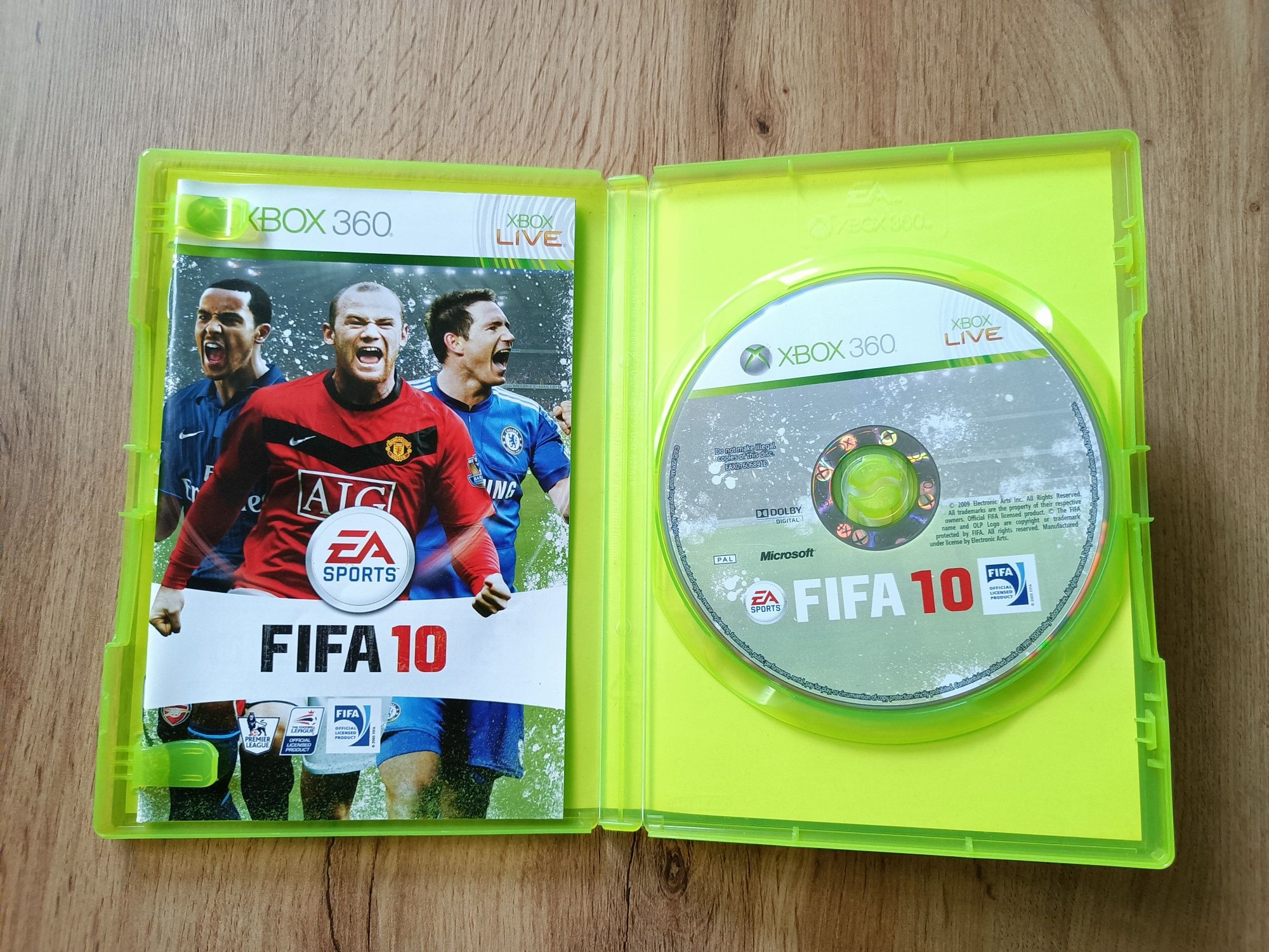 Zestaw gier z serii FIFA na XBOX 360