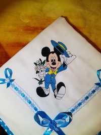 Fralda bordada "Mickey Mouse"