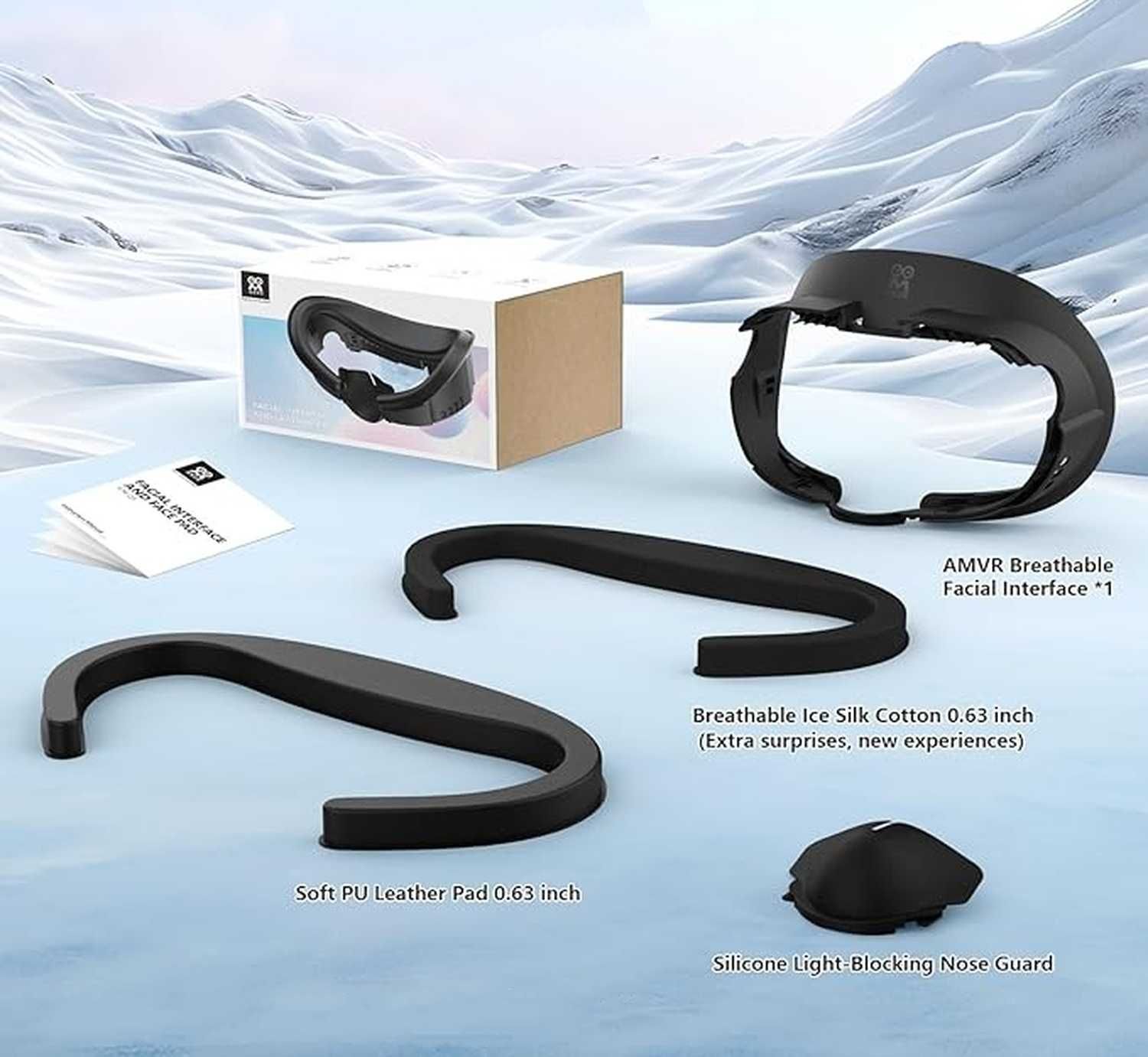Маска \ Лицьова накладка 4-в-1 Face Pad Cover Meta Quest 3 Oculus VR