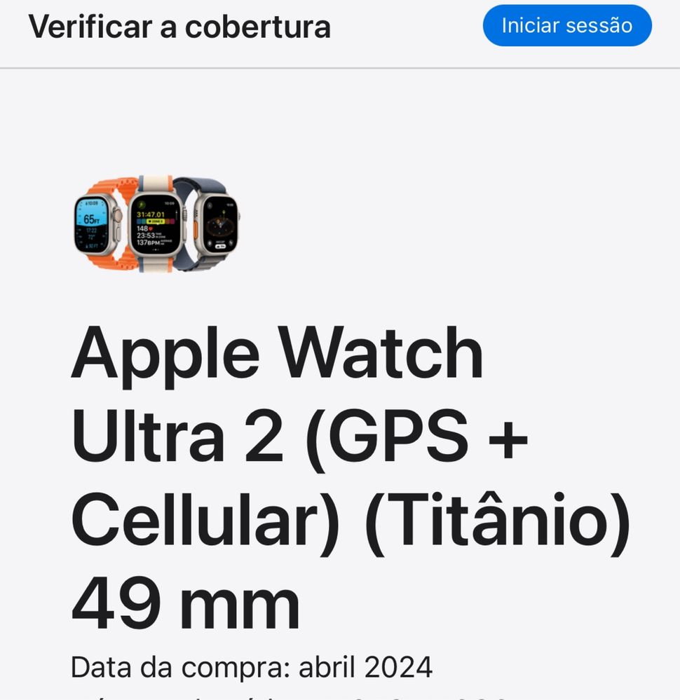 Apple Watch Ultra 2 NOVO