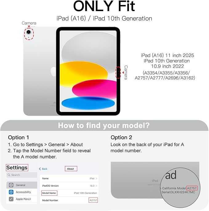 Etui do iPada (A16) 10/11 generacji