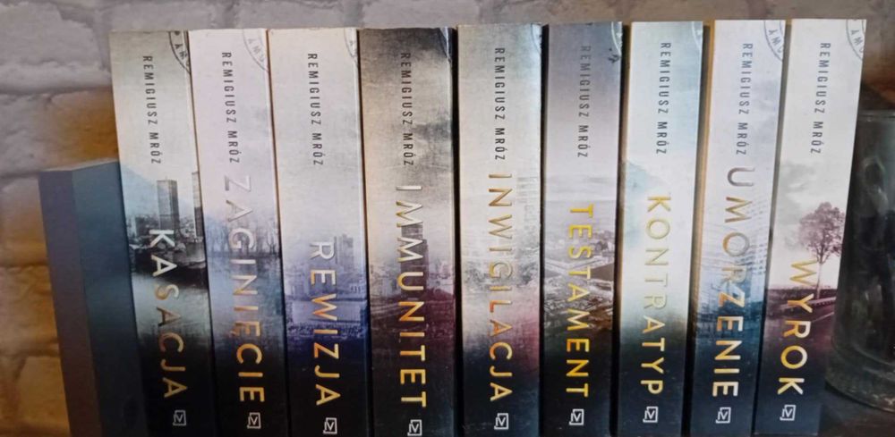 Seria książek Remigiusz Mróz Chyłka